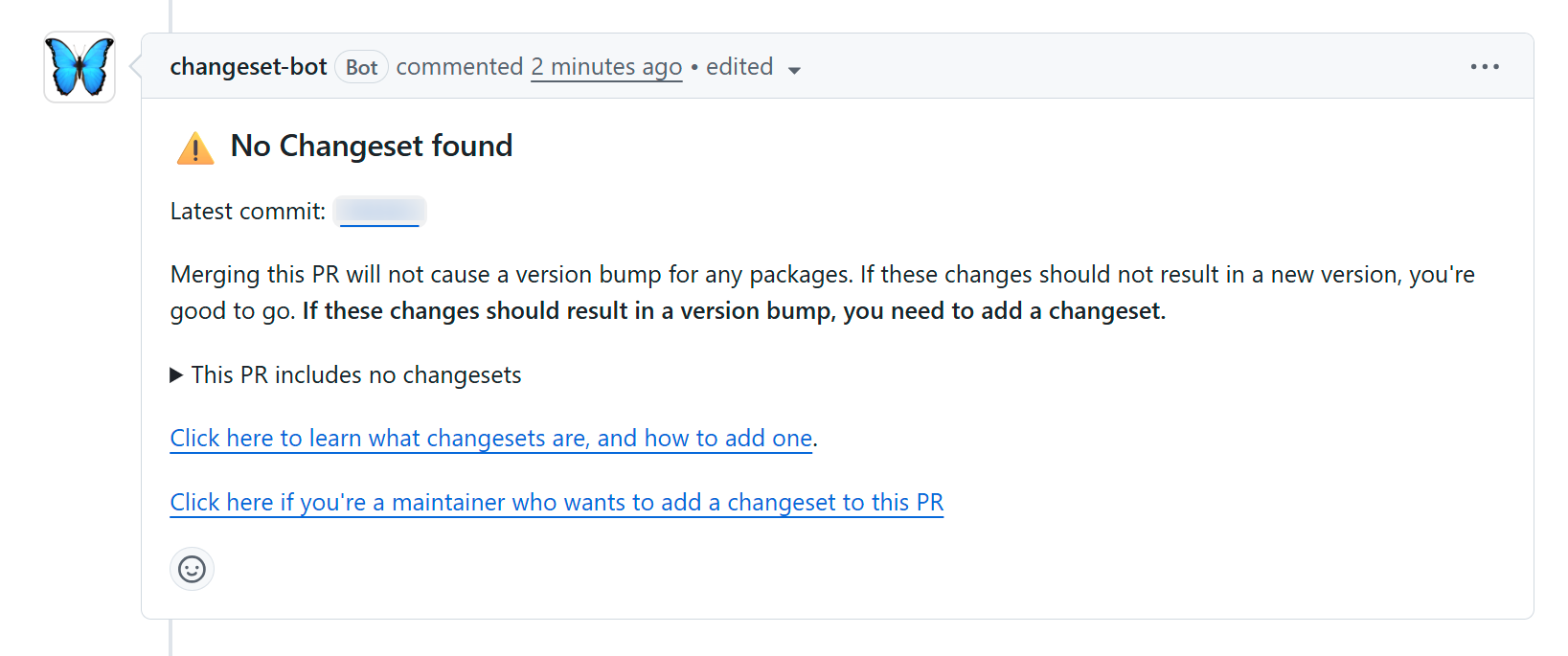Changeset-bot